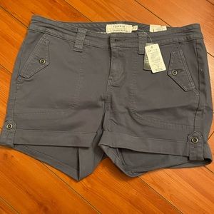 Blue Twill Military Shorts, size 14